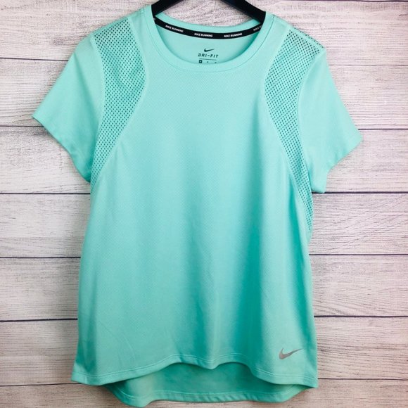 Nike Tops - Nike Running Dri-Fit Women's Medium Teal T-shirt